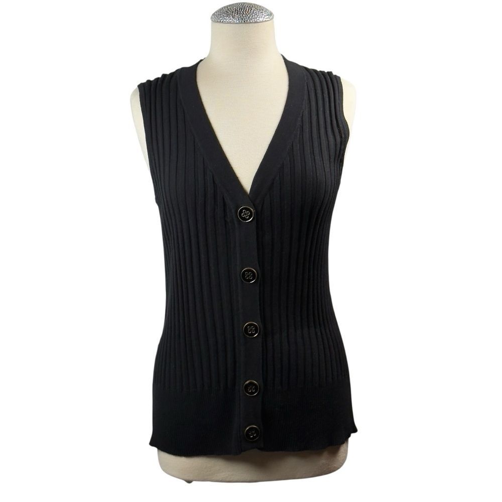 Cable & Gauge Dark Knit Top
